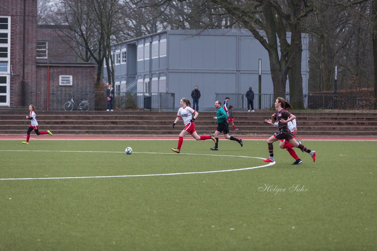 Bild 421 - B-Juniorinnen Walddoerfer - St.Pauli : Ergebnis: 4:1